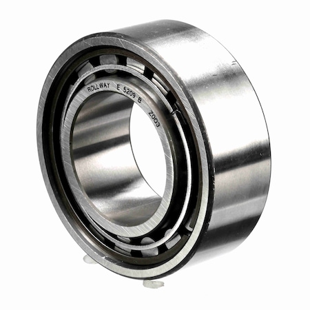 Rollway Cylindrical Bearing - Caged Roller - Straight Bore - Unsealed, E-5209-B E-5209-B;ROL